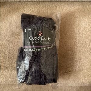 Cuddl duds super soft crew socks